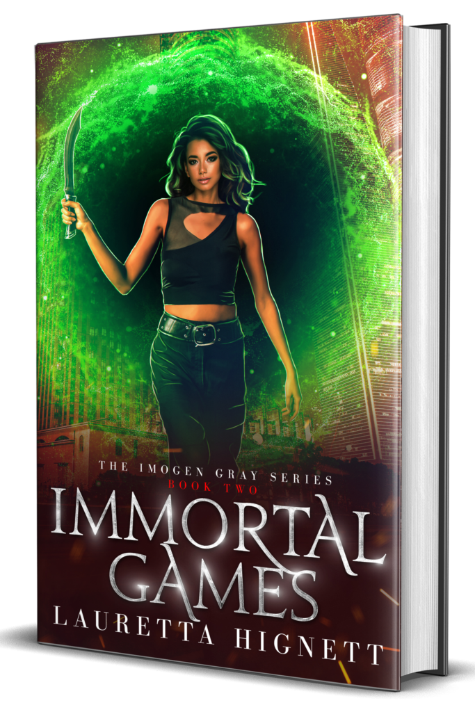 Immortal Games (Imogen Gray, #2) by Lauretta Hignett